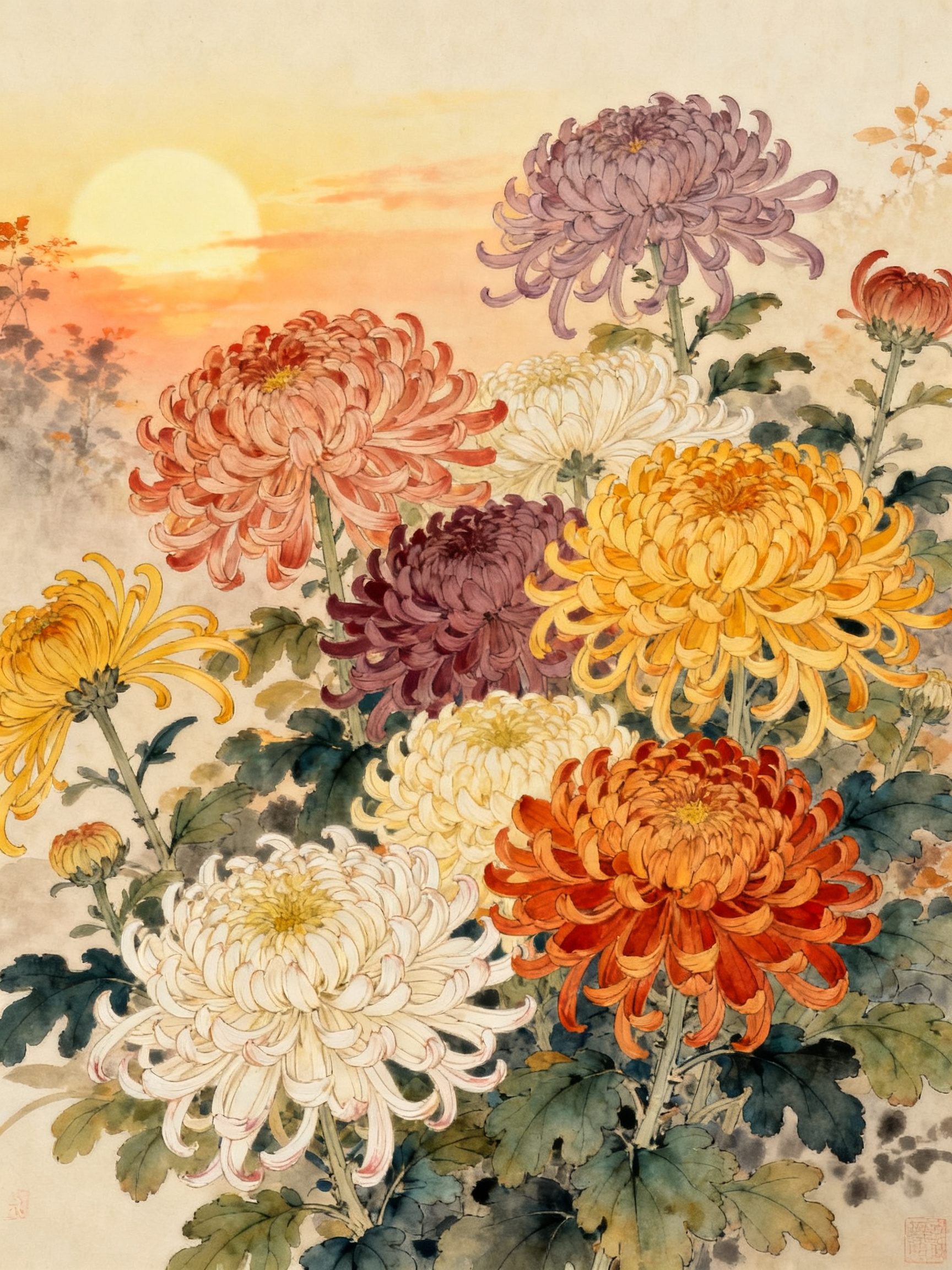 赏菊